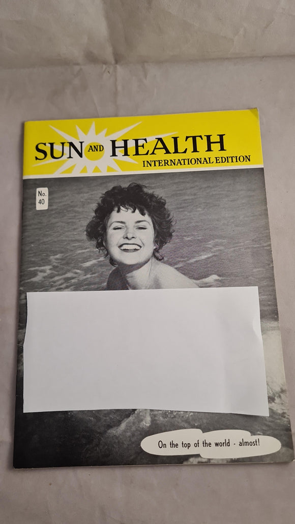 Sun and Health International Edition, Number 40, August 1956
