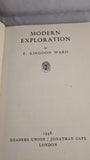 F Kingdon Ward - Modern Exploration, Readers Union, 1946