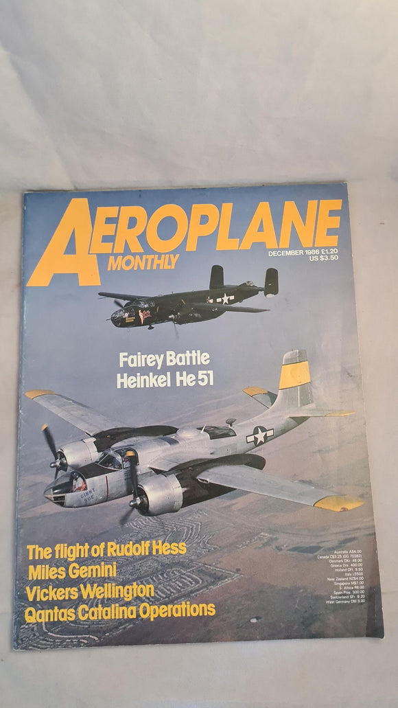 Aeroplane Monthly Magazine December 1986
