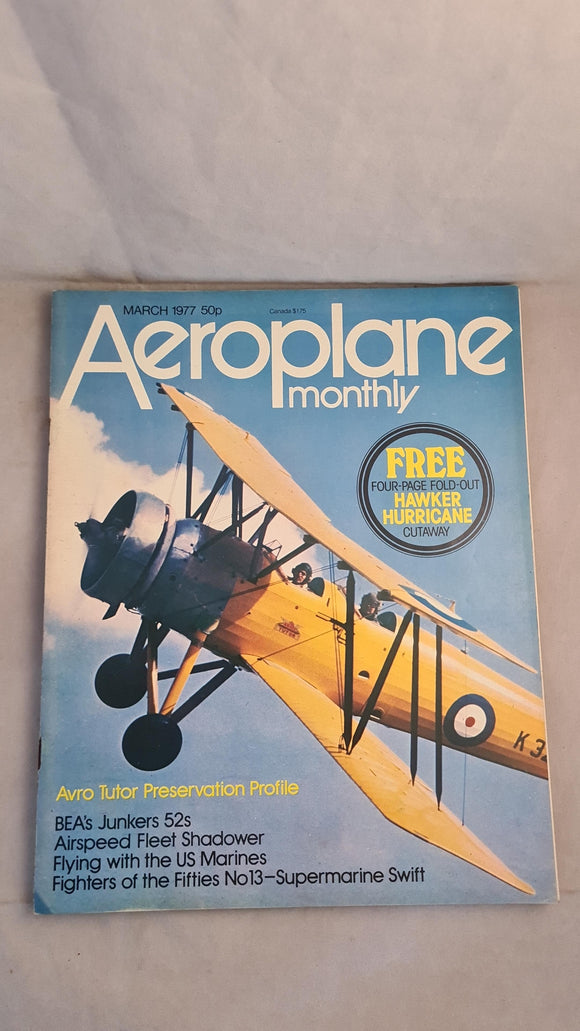 Aeroplane Monthly Magazine March 1977
