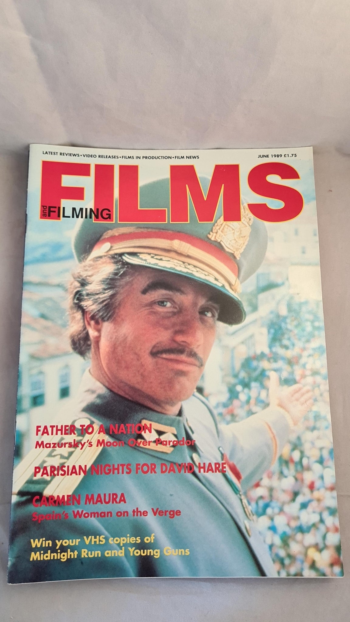 Magazine Filming Films and Filming Magazine June 1989 – Richard Dalby's Library