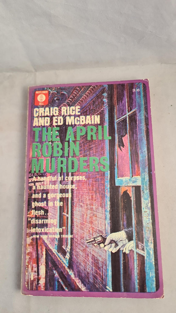 Craig Rice & Ed McBain - The April Robin Murders, Mayflower Dell, 1966, Paperbacks