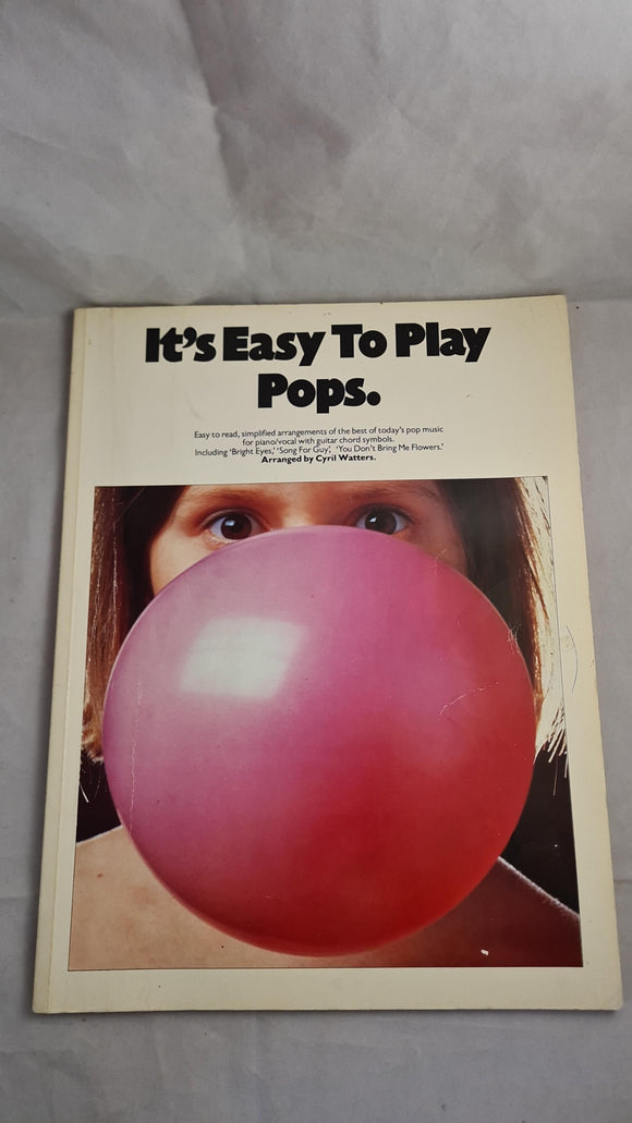 Cyril Watters - It's Easy To Play Pops, Wise Publications, 1981