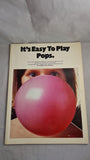Cyril Watters - It's Easy To Play Pops, Wise Publications, 1981