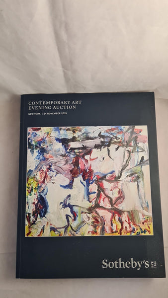 【ART本】Sotheby's contemporary art・evening Sotheby's Auction 14 November 2019, Contemporary Art, New York