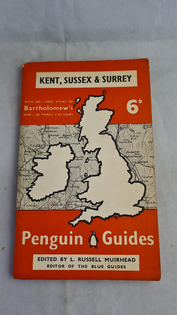 L Russell Muirhead - Kent, Sussex & Surrey, Penguin Guides, 1939
