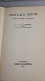 L A G Strong - Doyle's Rock, Basil Blackwell, 1925