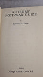 Lawrence G Green - Authors' Post-war Guide, George Allen, 1947, First Edition