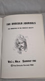 The Dracula Journals Volume 1 Number 4, Summer 1982, The Magazine of the Dracula Society