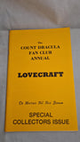 Count Dracula Fan Club Annual, Special Lovecraft Issue, Volume 5 Number 1, 1985