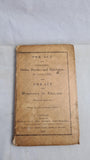 An Act for Registering Births, Deaths, and Marriages in England, 1837
