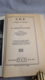 H Rider Haggard - She, A History of Adventure, Photoplay Edition, 1926