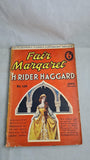 H Rider Haggard - Fair Margaret, Number 159, Hutchinson