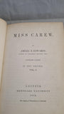 Amelia B Edwards - Miss Carew, Bernhard Tauchnitz, 1865