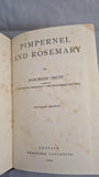Baroness Orczy - Pimpernel and Rosemary & Sir Percy Hits Back, Bernhard Tauchnitz, 1924