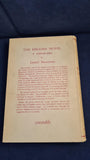 Lionel Stevenson - The English Novel, Constable & Company, 1961