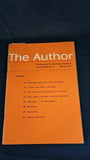 The Author, Winter 1972, What Book Writers Earn, Society of Authors
