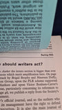 The Author, Spring 1973, How Should Writers Act? Society of Authors