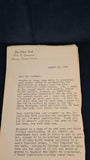 Jay Robert Nash - On All Fronts, December Press, 1974, Inscribed, Signed, Letter