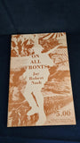 Jay Robert Nash - On All Fronts, December Press, 1974, Inscribed, Signed, Letter