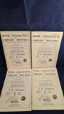 Book Collecting & Library Monthly, Numbers 32, 33, 34 & 37, 1970/71, Agatha Christie
