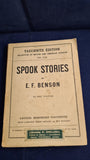 E F Benson - Spook Stories, Bernhard Tauchnitz, 1929