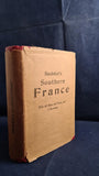 Karl Baedeker - Southern France including Corsica, 1914, Signed Letter