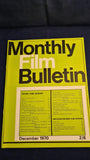 Monthly Film Bulletin Magazines, Jan-Dec 1969, & Jan-Dec 1970, 2 Years