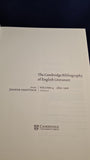 Joanne Shattock - The Cambridge Bibliography of English Literature, 1999