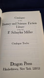 P Schuyler Miller - Catalogue of the Fantasy & Science Fiction Library, Dragon Press, 1977