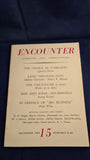 Walter de la Mare - Encounter Magazine, Martin Secker & Warburg, December 1954
