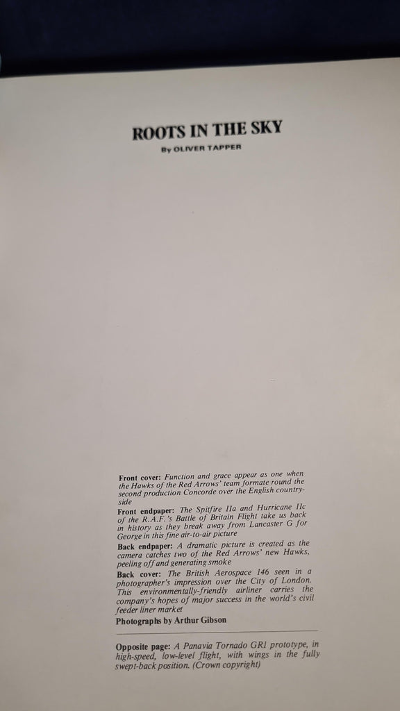 Oliver Tapper - Roots In The Sky, IPC Business Press, 1980 – Richard ...