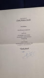 Joseph Bell - The Books of Clark Ashton Smith, Soft Books, 1987, 1st Edition, Limited, Signed Letter