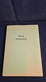 Norman Douglas - Some Limericks, Nicholson and Whitney, 1942, Limited