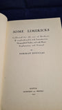 Norman Douglas - Some Limericks, Nicholson and Whitney, 1942, Limited