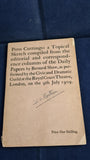 Bernard Shaw - Press Cuttings: a Topical Sketch, Archibald Constable, 1909, First Issue