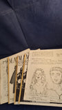 Masque Magazine Numbers 1,2-3 & 4, 1970, Genus No. 2 & Maniac No. 1 Magazines