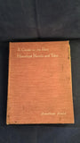 Jonathan Nield - A Guide to the Best Historical Novels and Tales, Elkin Mathews, 1904