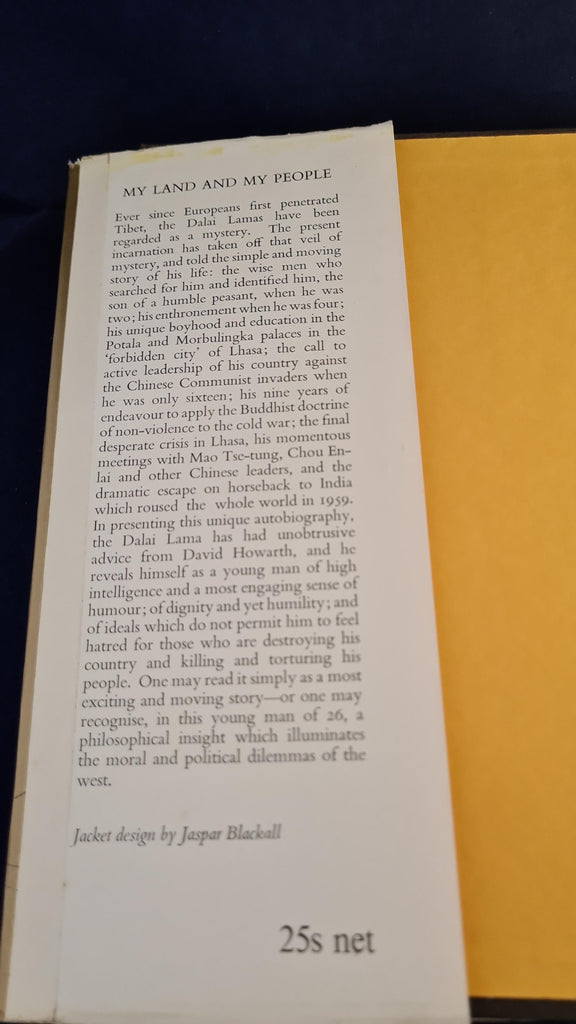David Howarth - My Land and My People, Weidenfeld & Nicolson, 1962, Fi ...