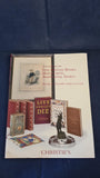 Christie's Auction 23 November 2009, Fine Printed Books & Manuscripts, Traditional Sports