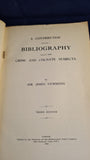 Sir John Cumming - Bibliography Dealing with Crime, 1935, Third Edition