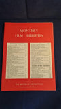 Monthly Film Bulletin Magazines, Jan, Feb, April-Dec 1961, with Index