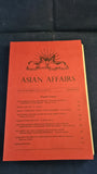 Asian Affairs, Volume IX (Old Series Vol 65) Part I, II & III 1978, plus more assorted series