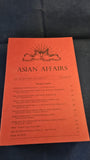 Asian Affairs, Volume IX (Old Series Vol 65) Part I, II & III 1978, plus more assorted series