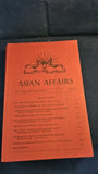 Asian Affairs, Volume IX (Old Series Vol 65) Part I, II & III 1978, plus more assorted series