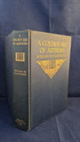 William Webster Ellsworth - A Golden Age of Authors, Grant Richards, no date