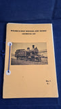 Midland & Great Northern Joint Railway Locomotive List, Number 1, S J Rowledge