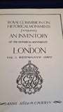Royal Commission on Historical Monuments - Volume I, Westminster Abbey, 1924, London