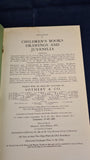 Sotheby Auction -Children's Books, Drawings and Juvenilia, 16 March 1970, A A Milne, Lewis Carroll