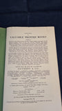 Sotheby Auction - Valuable Printed Books, 7 & 8 October 1974